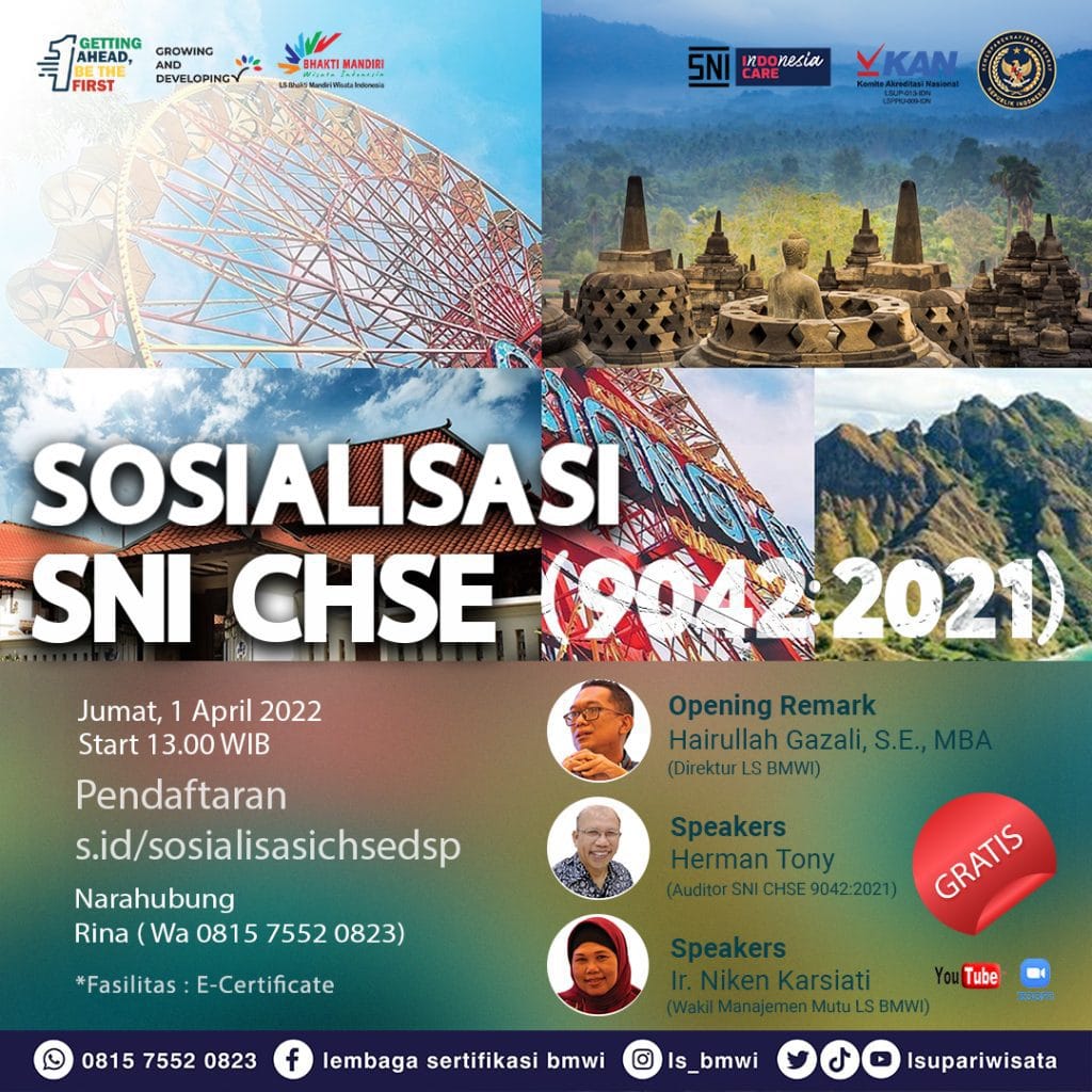 Sosialisasi SNI CHSE 9042:2021