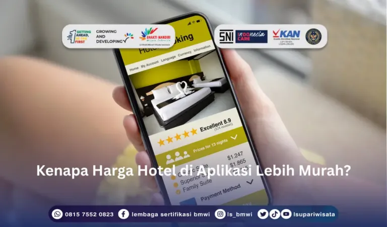 Harga Hotel di Aplikasi Lebih Murah