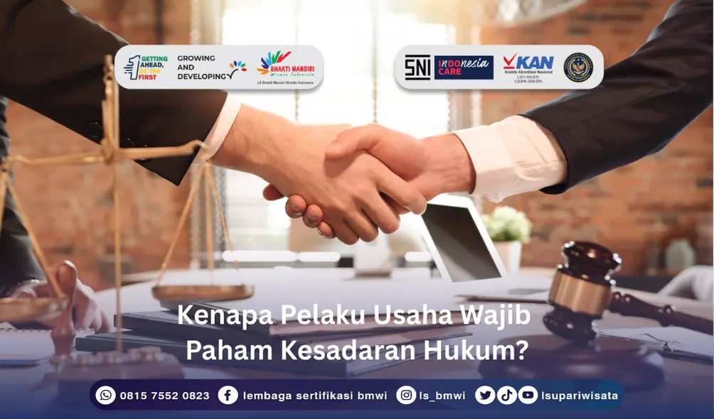 Pelaku Usaha Wajib Paham Kesadaran Hukum