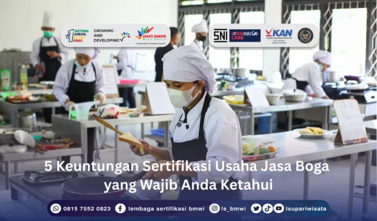 Sertifikasi Usaha Jasa Boga