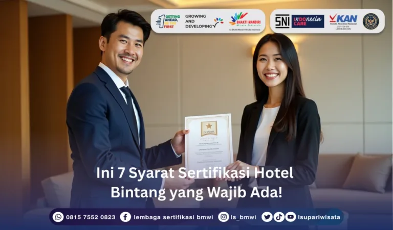 Syarat Sertifikasi Hotel Bintang