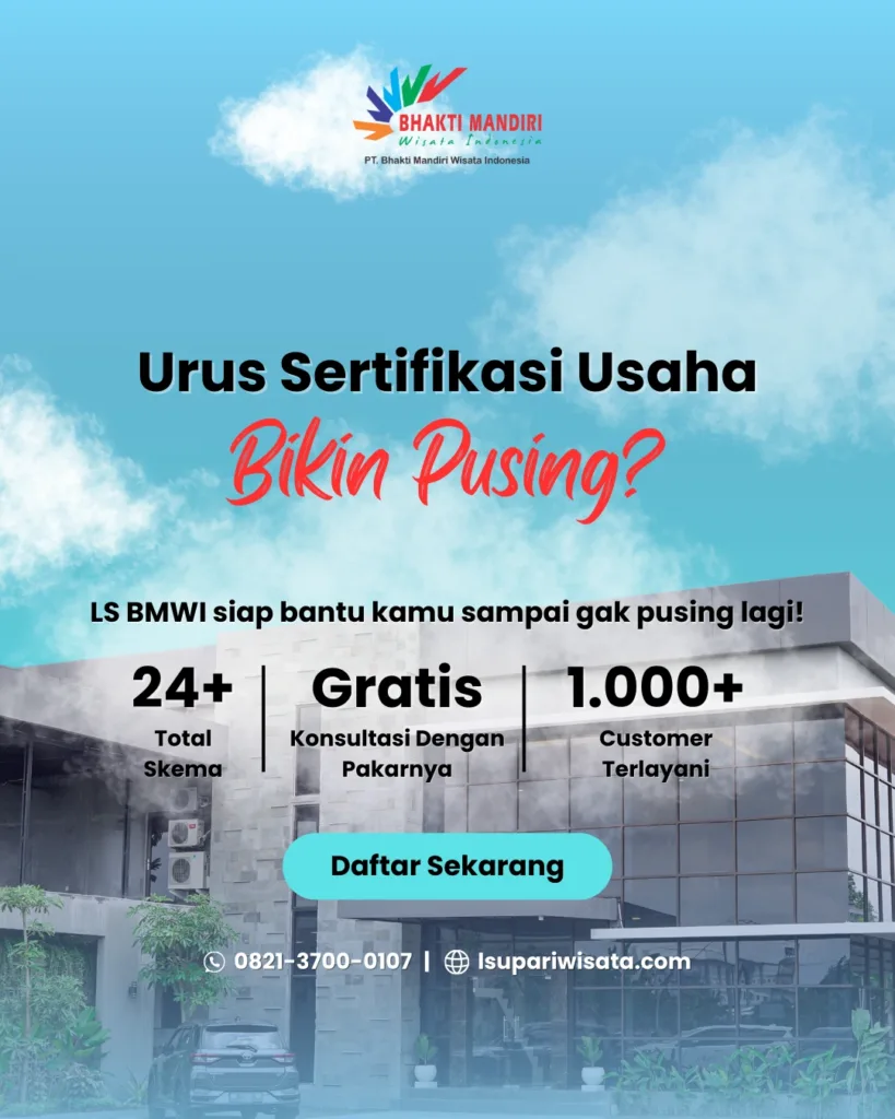Sertifikasi Usaha Pariwisata