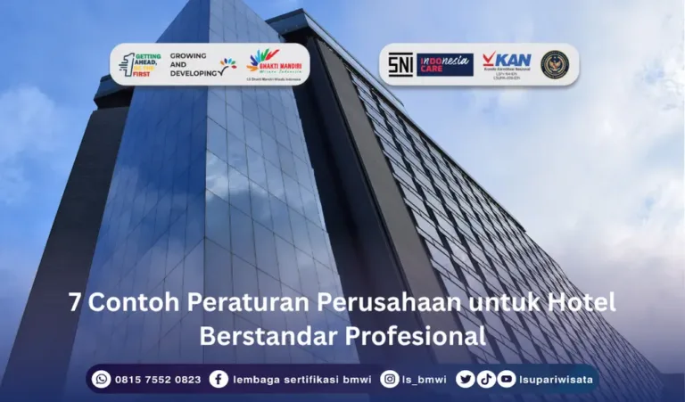 Contoh Peraturan Perusahaan untuk Hotel