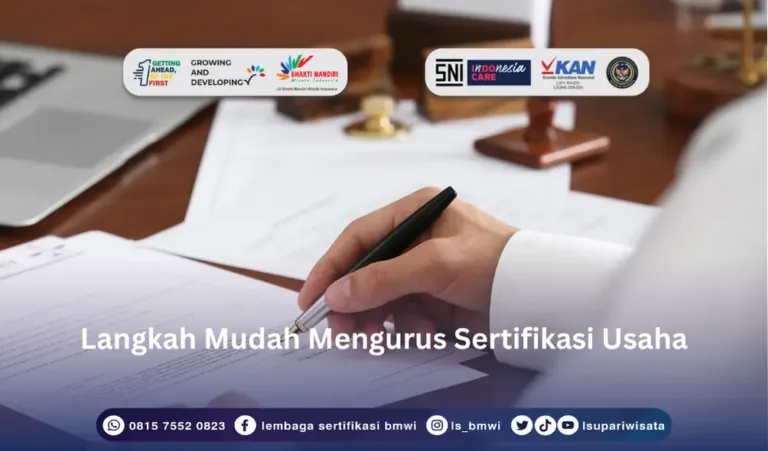 Mengurus Sertifikasi Usaha