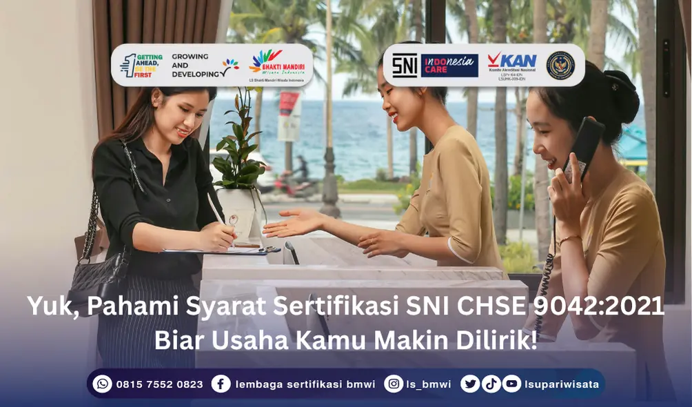 Sertifikasi SNI CHSE 9042:2021
