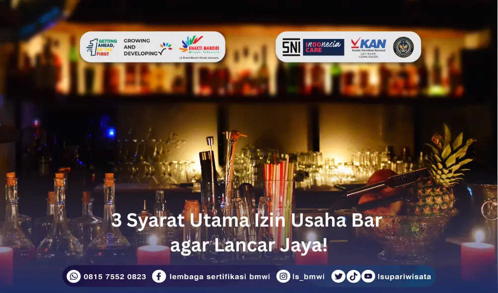 Syarat Utama Izin Usaha Bar