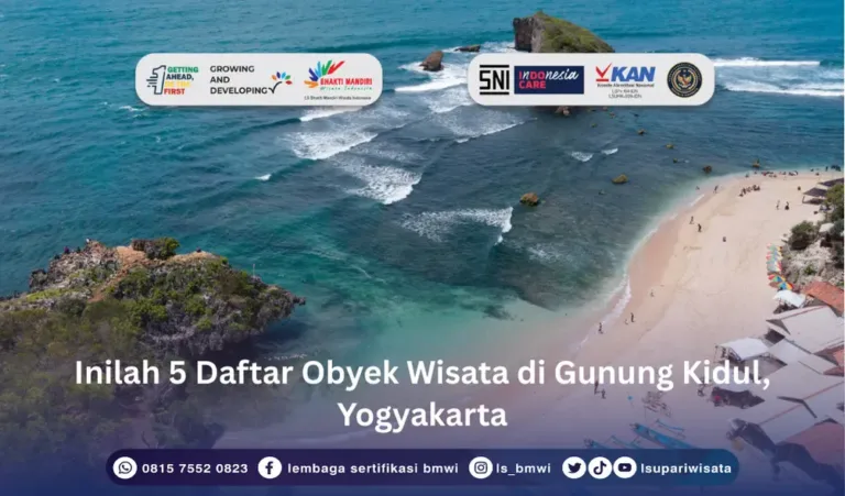 Daftar Obyek Wisata di Gunung Kidul