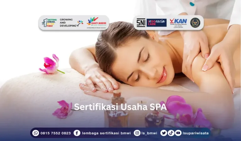 Sertifikasi Usaha SPA