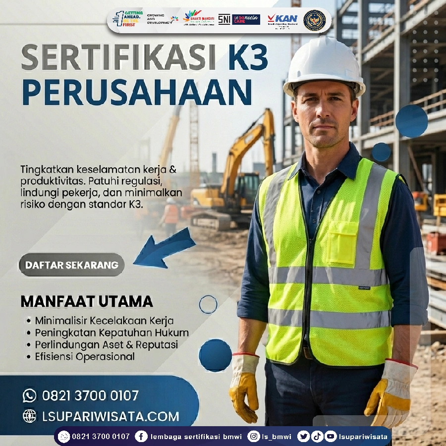 Sertifikasi K3 Perusahaan