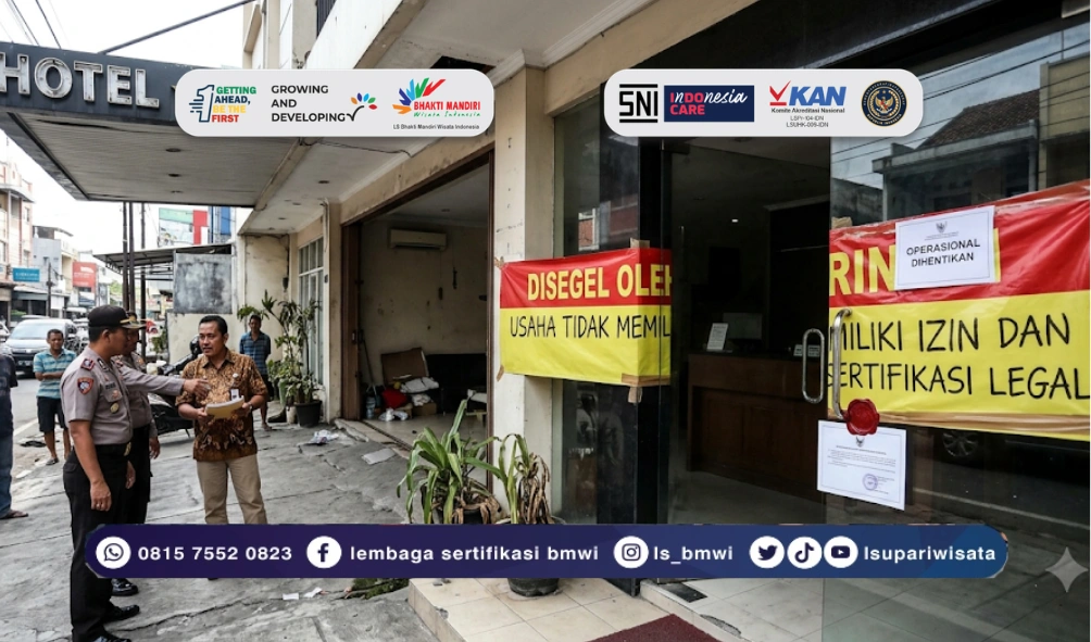 Akomodasi Pariwisata Tanpa Izin