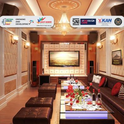 Karaoke di Indonesia dengan Ruangan Bertema