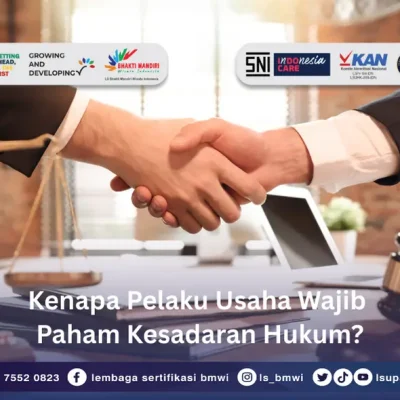 Pelaku Usaha Wajib Paham Kesadaran Hukum