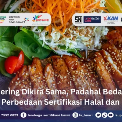 Perbedaan Sertifikasi Halal dan Higiene