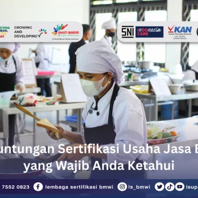 Sertifikasi Usaha Jasa Boga