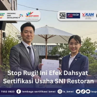 Sertifikasi Usaha SNI Restoran