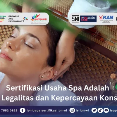 Sertifikasi Usaha Spa