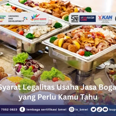 Syarat Legalitas Usaha Jasa Boga
