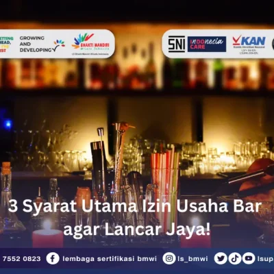 Syarat Utama Izin Usaha Bar