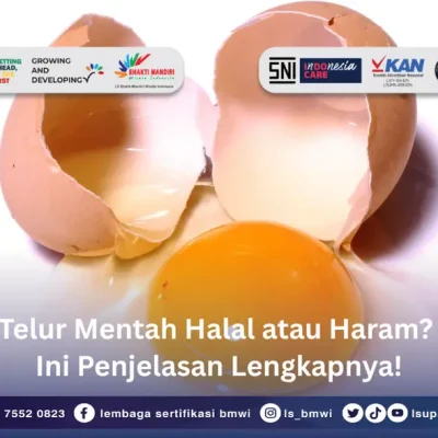 Telur Mentah Halal atau Haram